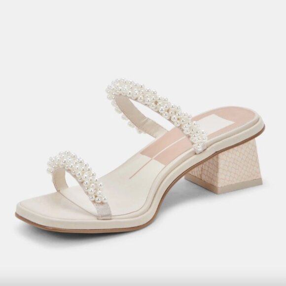 Dolce Vita River Pearl Low Heels Size 7.5 - Picture 1 of 8